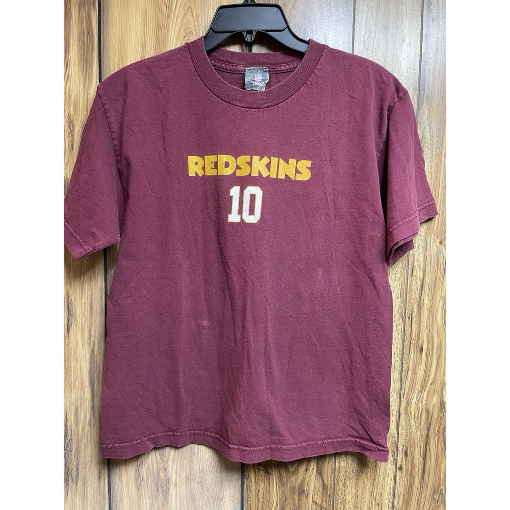 Robert Griffin III Washington Redskins Shirt XL Short Sleeve NFL Tee Vtg #10